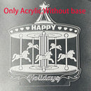 2022 Valentinstag Geschenk 3D Liebe Lampe Acryl Bär Rose LED Nachtlicht Kinder Geburtstagsgeschenk Hase Ostern Deko Hochzeit Dekoration