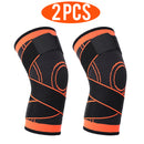 Worthdefence 1/2 PCS Knieschützer Hosenträger Sport Unterstützung Knieschützer Männer Frauen für Arthritis Gelenke Protector Fitness Kompressionsmanschette