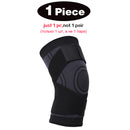 Worthdefence 1/2 PCS Knieschützer Hosenträger Sport Unterstützung Knieschützer Männer Frauen für Arthritis Gelenke Protector Fitness Kompressionsmanschette