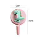 1 stück Nette Wandhaken Schlüsselhalter Türbehang Kunststoff Selbstklebende Wandaufhänger Cartoon Früchte Form Haken Für Kinderzimmer Wohnkultur