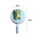 1 stück Nette Wandhaken Schlüsselhalter Türbehang Kunststoff Selbstklebende Wandaufhänger Cartoon Früchte Form Haken Für Kinderzimmer Wohnkultur