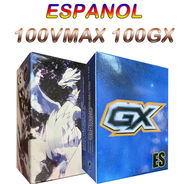 Pokemon Cards in Spanish 2021 New Arrival VMAX Holographic Playing Card Game Castellano Español Children Toy