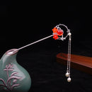 Palillos de Metal para el cabello de estilo chino para mujer