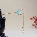 Palillos de Metal para el cabello de estilo chino para mujer