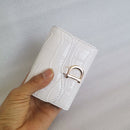 Tragbare Mini-Damen-Kreditkartentaschen, PVC-Leder, Visitenkarte, Bankkarte, ID-Karte, Brieftasche, Taschenhalter, Damen-Geschenktasche