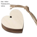 Durchmesser 1–10 cm, natürliche, unbehandelte, runde Holzscheiben, Kreise, Scheiben für Heimwerker, Kinder, Weihnachten, Malerei, Spielzeug, Ornament-Dekor