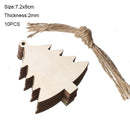 Durchmesser 1–10 cm, natürliche, unbehandelte, runde Holzscheiben, Kreise, Scheiben für Heimwerker, Kinder, Weihnachten, Malerei, Spielzeug, Ornament-Dekor