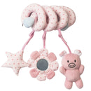 Cochecito de bebé de juguete, sonajero de animal relleno cómodo, sonajeros de cuna, juguetes de regalo, cochecito infantil móvil, juguetes para bebé, cama colgante, campana de juguete