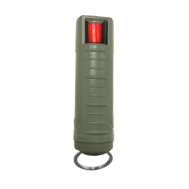 Tragbarer Pfefferspray-Tank Flasche Notfall Leere Box Spray Shell mit Schlüsselring Schlüsselanhänger Selbstverteidigung Outdoor Camping Supplies