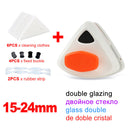 Magnetische Glasbürste Doppelseitige Glasreinigungsbürste für die Fensterreinigung Haushaltsreinigungswerkzeug Magnetische Fensterreinigungsbürste