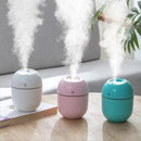 Mini humidificador de aire ultrasónico de 200ML, luz romántica, difusor de aceite esencial USB, purificador de coche, generador de niebla de aniones aromáticos con lámpara LED