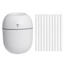 Mini humidificador de aire ultrasónico de 200ML, luz romántica, difusor de aceite esencial USB, purificador de coche, generador de niebla de aniones aromáticos con lámpara LED