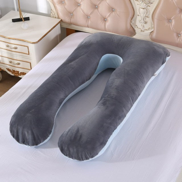 Almohada para embarazadas de 116x65cm, cojín para mujeres embarazadas, cojines para embarazadas, apoyo de maternidad para el embarazo, lactancia materna para dormir