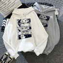 2022 Heißer japanischer Anime Manga Kawaii Hunter X Hunter Hoodies Männer / Frauen Kurzarm-Sweatshirt Killua Zoldyck Hoddie für Teenager