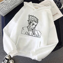 2022 Heißer japanischer Anime Manga Kawaii Hunter X Hunter Hoodies Männer / Frauen Kurzarm-Sweatshirt Killua Zoldyck Hoddie für Teenager