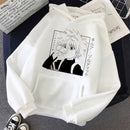 2022 Heißer japanischer Anime Manga Kawaii Hunter X Hunter Hoodies Männer / Frauen Kurzarm-Sweatshirt Killua Zoldyck Hoddie für Teenager