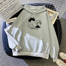 2022 Heißer japanischer Anime Manga Kawaii Hunter X Hunter Hoodies Männer / Frauen Kurzarm-Sweatshirt Killua Zoldyck Hoddie für Teenager