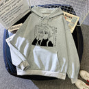 2022 Heißer japanischer Anime Manga Kawaii Hunter X Hunter Hoodies Männer / Frauen Kurzarm-Sweatshirt Killua Zoldyck Hoddie für Teenager