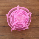 Silikon-Stretchdeckel Lebensmittel-Silikon-Abdeckkappe Wiederverwendbare Lebensmittelverpackungsabdeckungen Topfdeckel Silikon-Deckelabdeckung Kochen von Lebensmitteln Frische Schüsselabdeckung