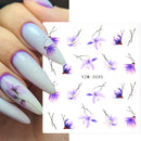 Anime Avocado Frucht Transfer Nagel Aufkleber Charms Sommer Wasser Aufkleber für Nägel Slider Charakter Bild Tattoo Aufkleber Dekoration