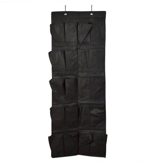20 Pocket Large Mesh Cloth Box Storage Hanging Bag Wall-mounted Sundries Organizer Holder Room Shoes Slippers Storage Bag