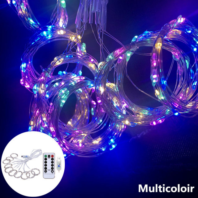 Wedding Decoration 3M Curtain Light Garland Birthday Party Decorations for Kids Party Favor Gifts Home Decor Ramadan Decoration