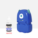 Baby-Namensstempel, maßgeschneidertes DIY-Geschenk für Kinder, versiegeln, Studentenkleidung, Kapitel, nicht leicht zu verblassen, Sicherheit, niedliches Monster-Spielzeug