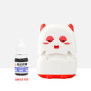 Baby-Namensstempel, maßgeschneidertes DIY-Geschenk für Kinder, versiegeln, Studentenkleidung, Kapitel, nicht leicht zu verblassen, Sicherheit, niedliches Monster-Spielzeug