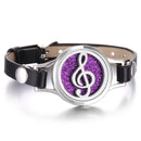 Neues Baum des Lebens Aromatherapie Armband Ätherisches Öl Diffusor Armband Parfüm Medaillon Lederarmbänder für Frauen Armbänder