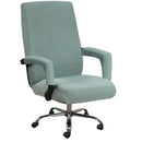 Moderner Spandex Anti-schmutziger Computerstuhlbezug Elastischer Boss-Bürostuhlbezug Leicht waschbar Abnehmbarer oder 2-teiliger Armlehnenbezug