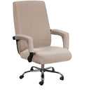 Moderner Spandex Anti-schmutziger Computerstuhlbezug Elastischer Boss-Bürostuhlbezug Leicht waschbar Abnehmbarer oder 2-teiliger Armlehnenbezug