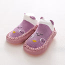 2022 Mode Baby Socken mit Gummisohlen Infant Socke Neugeborenen Herbst Winter Kinder Boden Socken Schuhe Anti Slip Soft Sole Socke
