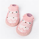 2022 Mode Baby Socken mit Gummisohlen Infant Socke Neugeborenen Herbst Winter Kinder Boden Socken Schuhe Anti Slip Soft Sole Socke