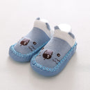 2022 Mode Baby Socken mit Gummisohlen Infant Socke Neugeborenen Herbst Winter Kinder Boden Socken Schuhe Anti Slip Soft Sole Socke