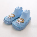 2022 Mode Baby Socken mit Gummisohlen Infant Socke Neugeborenen Herbst Winter Kinder Boden Socken Schuhe Anti Slip Soft Sole Socke