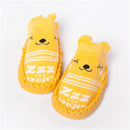 2022 Mode Baby Socken mit Gummisohlen Infant Socke Neugeborenen Herbst Winter Kinder Boden Socken Schuhe Anti Slip Soft Sole Socke