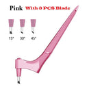 Craft Cutting Tools 360 Rotating Blade Paper-Cutter 3 Ersatzklinge Craft Cutting Knife DIY Art Wear-Resisting Art Cutting Tool