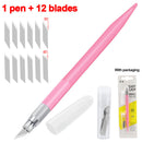 Craft Cutting Tools 360 Rotating Blade Paper-Cutter 3 Ersatzklinge Craft Cutting Knife DIY Art Wear-Resisting Art Cutting Tool