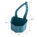 Küchenspüle Abfluss Seifenschwammhalter Badezimmer Aufbewahrungskorb Tasche Wasserhahnhalter Verstellbares Waschbecken Küchenzubehör