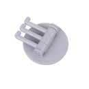 Drei Äste, drehbar, nahtlos, Klebehaken, starker Lagerhaken, Küchenwandaufhänger, Badezimmer, Küche, Zubehör, Haken