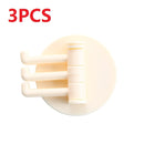 Drei Äste, drehbar, nahtlos, Klebehaken, starker Lagerhaken, Küchenwandaufhänger, Badezimmer, Küche, Zubehör, Haken