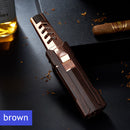 2022 Cocina BBQ Cigar Big Jet Flames Fire Turbo Torch Encendedor para acampar al aire libre sin gas butano