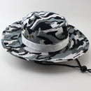 Camouflage Tactical Cap Military Boonie Bucket Hat Army Caps Camo Herren Outdoor Sports Sun Bucket Cap Angeln Wandern Jagdhüte