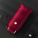 Olycat Flacher niedlicher Mini-Regenschirm, fünf faltbarer UV-Luxus-Regenschirm, Regen, Frauen, tragbar, Sommer, Outdoor, Tasche, Sonnenschirm, Mädchen, Geschenk