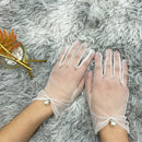 Frauen Spitze Armstulpen Sommer Sonnencreme Schützen Dünne Seide Filigrane Netzwärmer für Frauen Lady Driving Fahrradhandschuhe перчатки