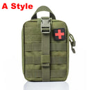 Kits de primeros auxilios tácticos Molle, bolsa médica de emergencia al aire libre, ejército, caza, coche, emergencia, Camping, herramienta de supervivencia, bolsa militar EDC