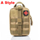 Kits de primeros auxilios tácticos Molle, bolsa médica de emergencia al aire libre, ejército, caza, coche, emergencia, Camping, herramienta de supervivencia, bolsa militar EDC
