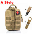 Kits de primeros auxilios tácticos Molle, bolsa médica de emergencia al aire libre, ejército, caza, coche, emergencia, Camping, herramienta de supervivencia, bolsa militar EDC
