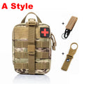 Kits de primeros auxilios tácticos Molle, bolsa médica de emergencia al aire libre, ejército, caza, coche, emergencia, Camping, herramienta de supervivencia, bolsa militar EDC