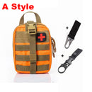 Kits de primeros auxilios tácticos Molle, bolsa médica de emergencia al aire libre, ejército, caza, coche, emergencia, Camping, herramienta de supervivencia, bolsa militar EDC